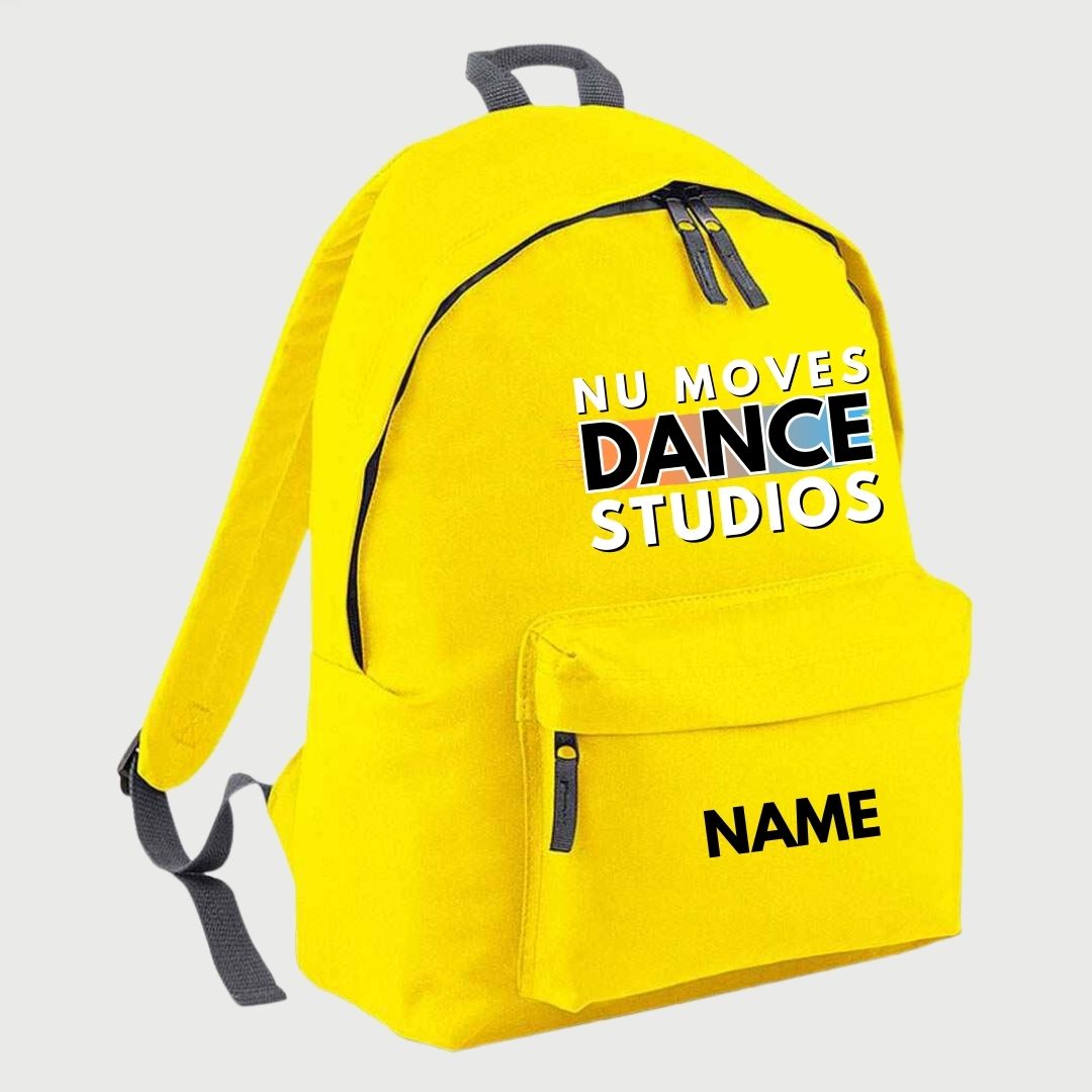 Nu Moves Dance Studios Rucksack Clic Clothing