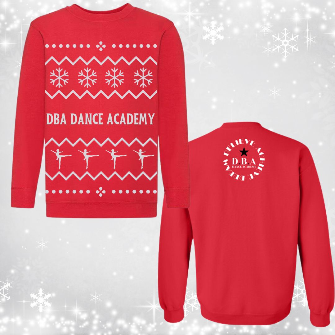 DBA Dance Academy Christmas Jumper Clic Clothing