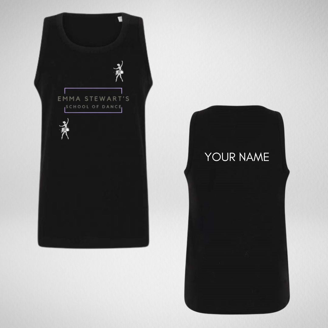 Emma stewart's School Of Dance stretch Vest Clic Clothing