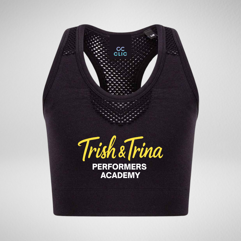 Trish & Trina Performers Academy Seamless Crop Top