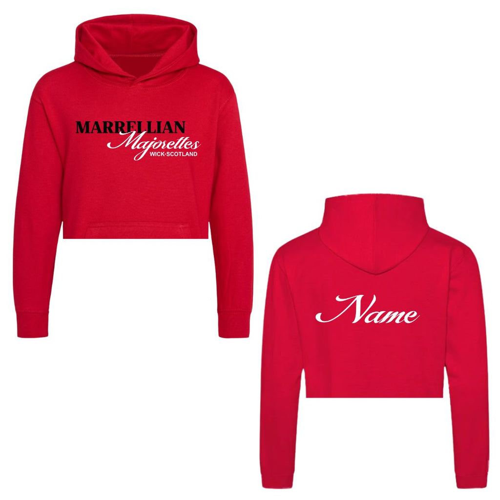 Marrellian Majorettes Cropped Hoodie