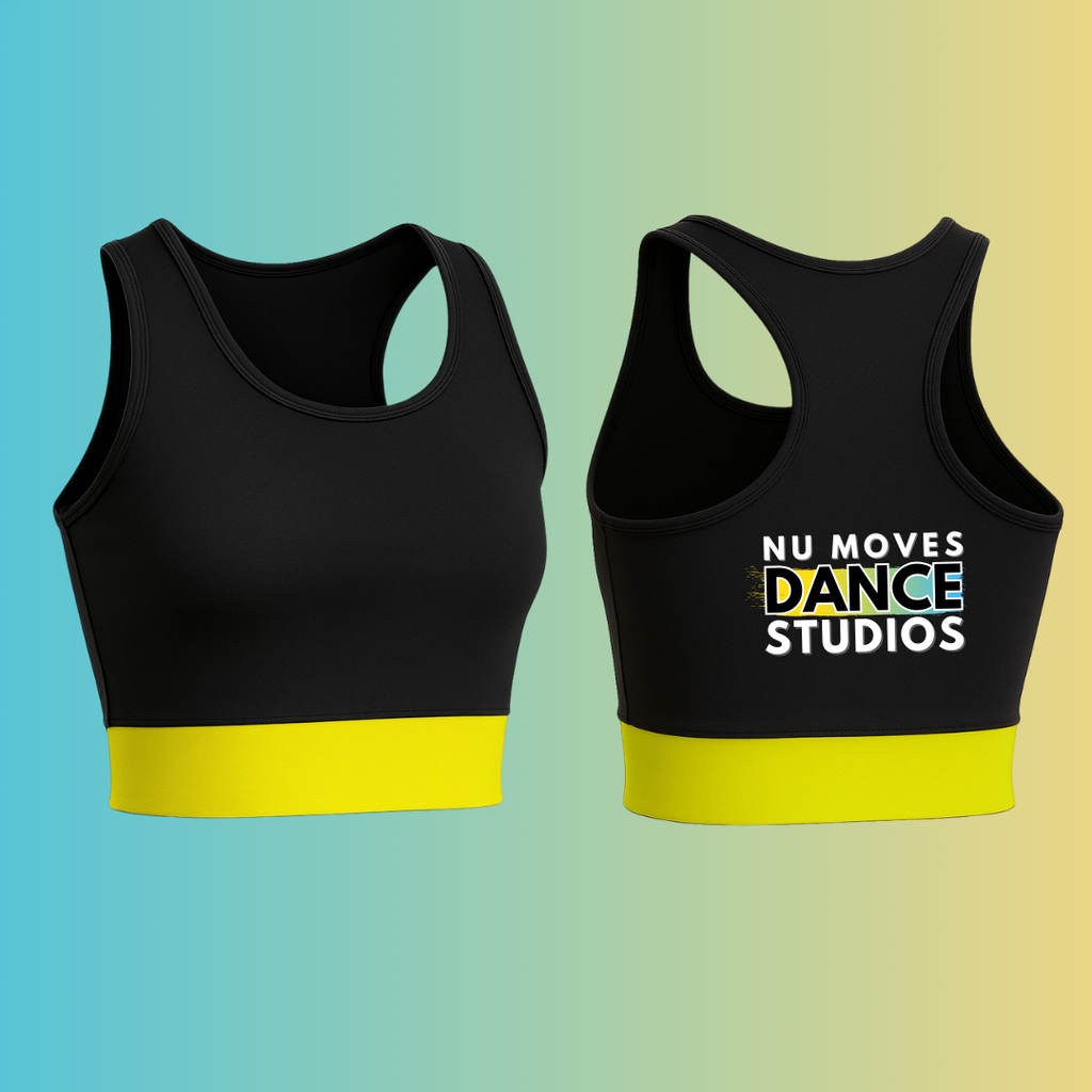 Nu Moves Dance Studios Training Crop Top