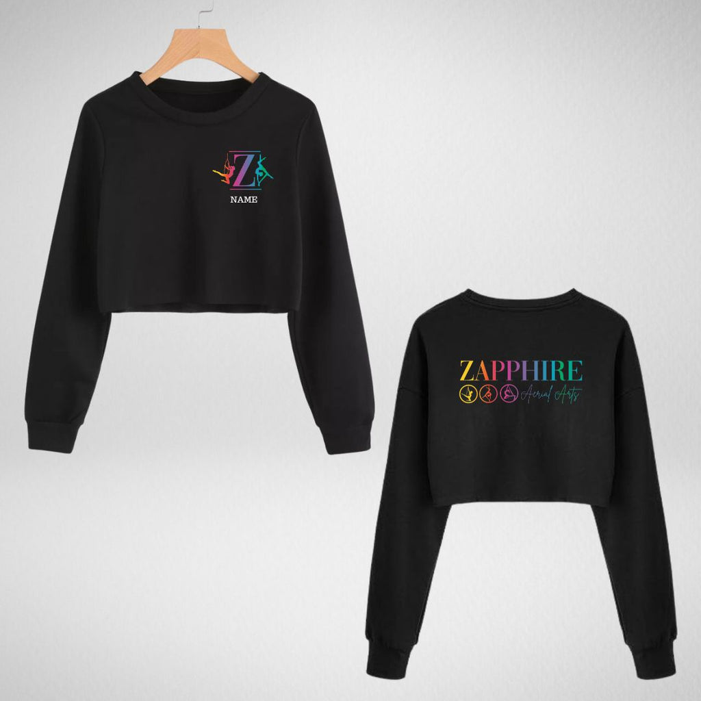 Zapphire Aerial Arts Cropped Sweatshirt