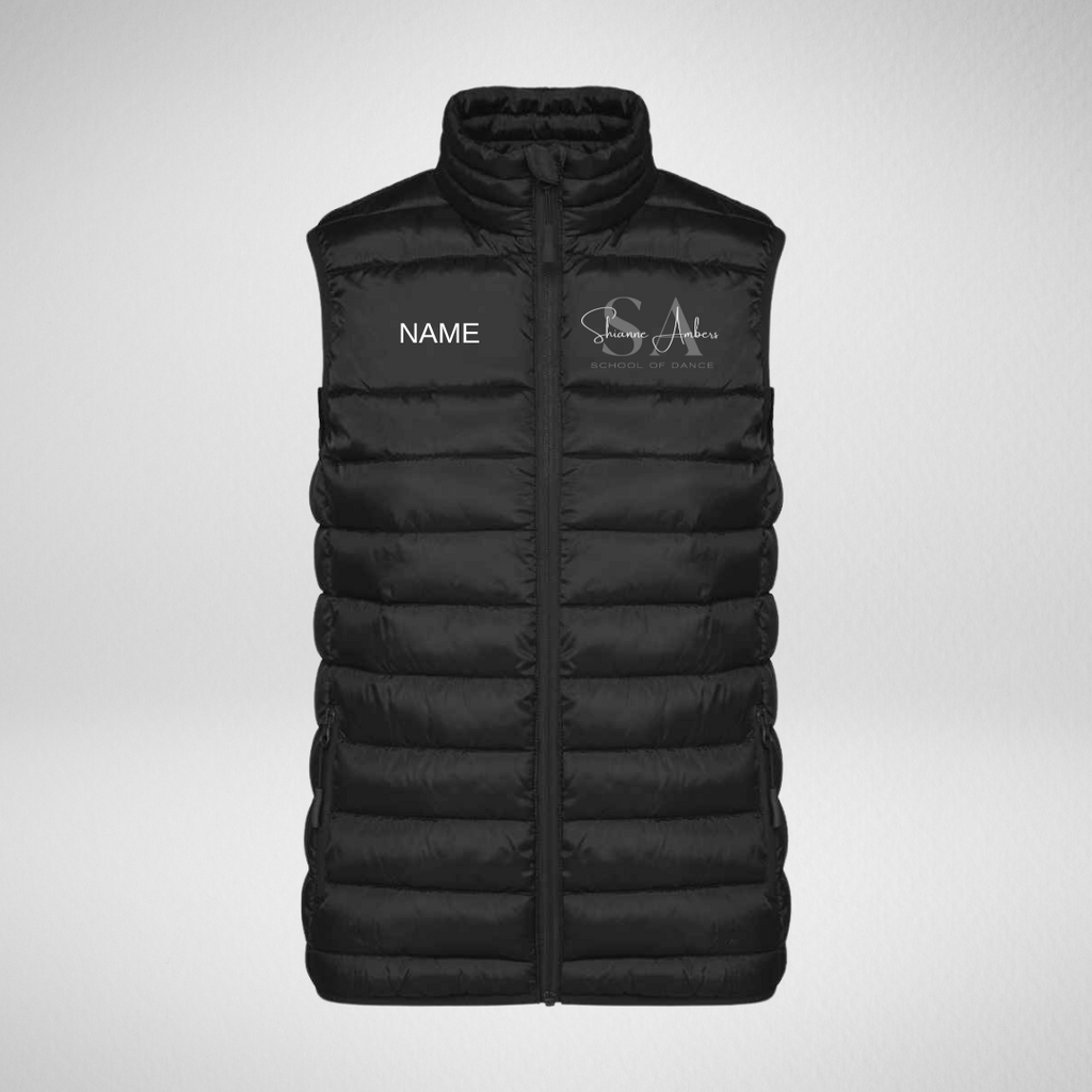 Shianne Ambers School Of Dance Ladies Padded Gilet