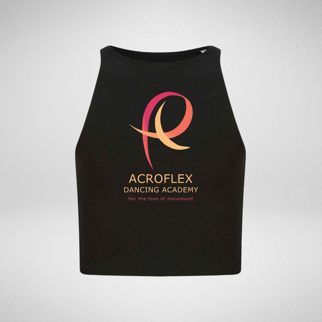 Acroflex Dancing Academy Cropped Tank Vest