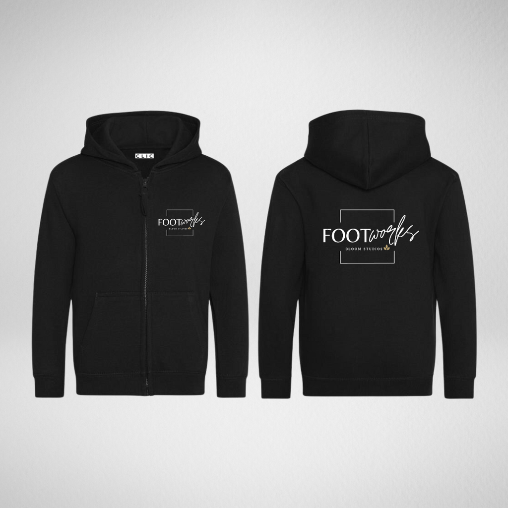 Footworks Bloom Studios Zipped Hoodie