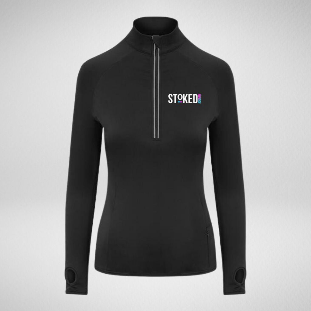 Stoked Academy Stretch 1/4 Zip Top