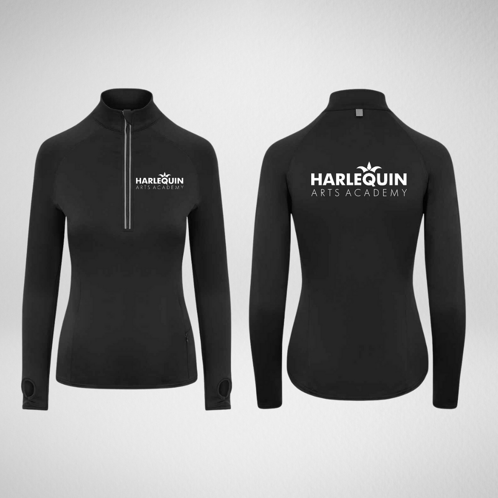 Harlequin Arts Academy Stretch 1/4 Zip Top