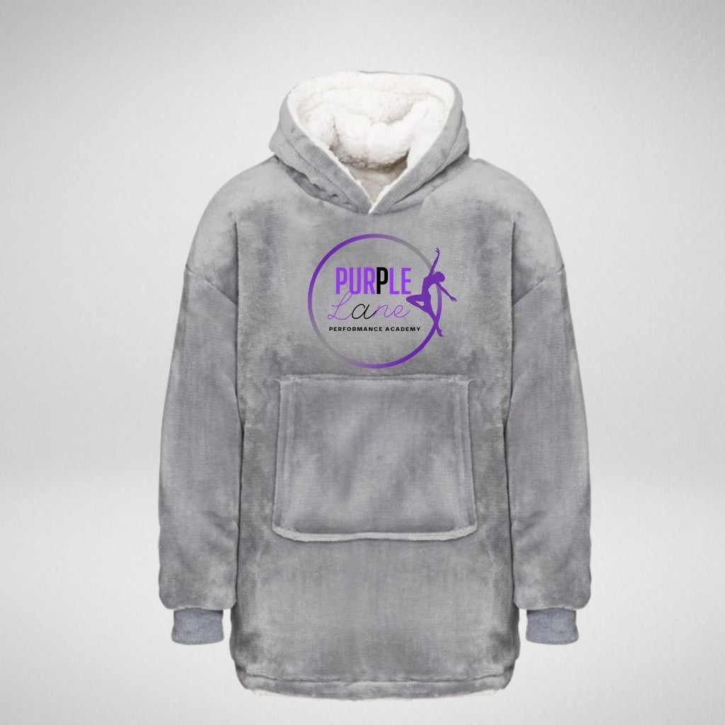 Purple Lane Performance Academy Hooded Blanket