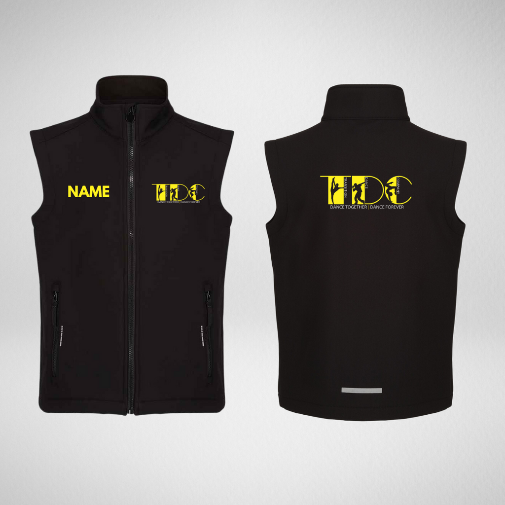 Transition Dance Company Softshell Gilet