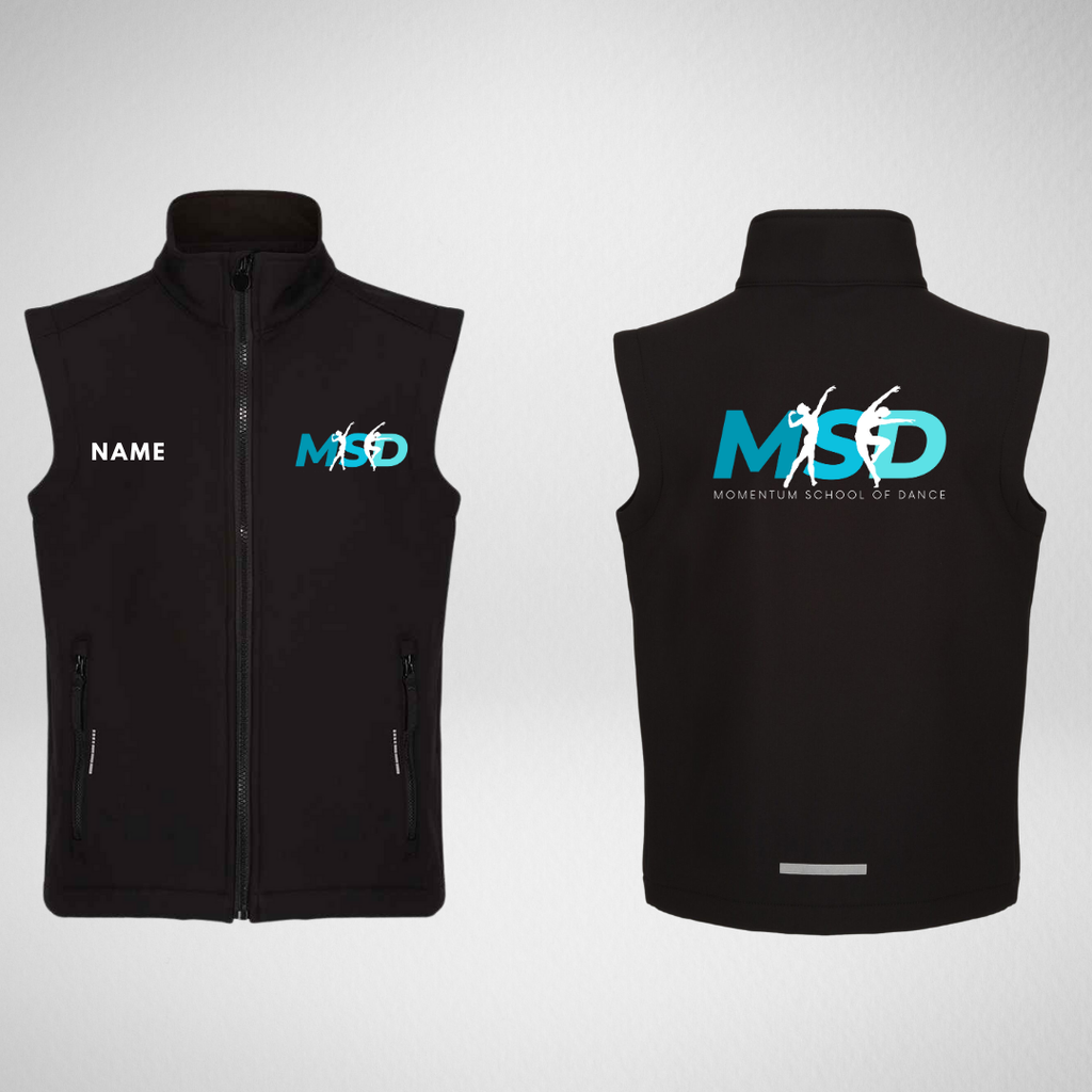 Momentum School Of Dance Softshell Gilet