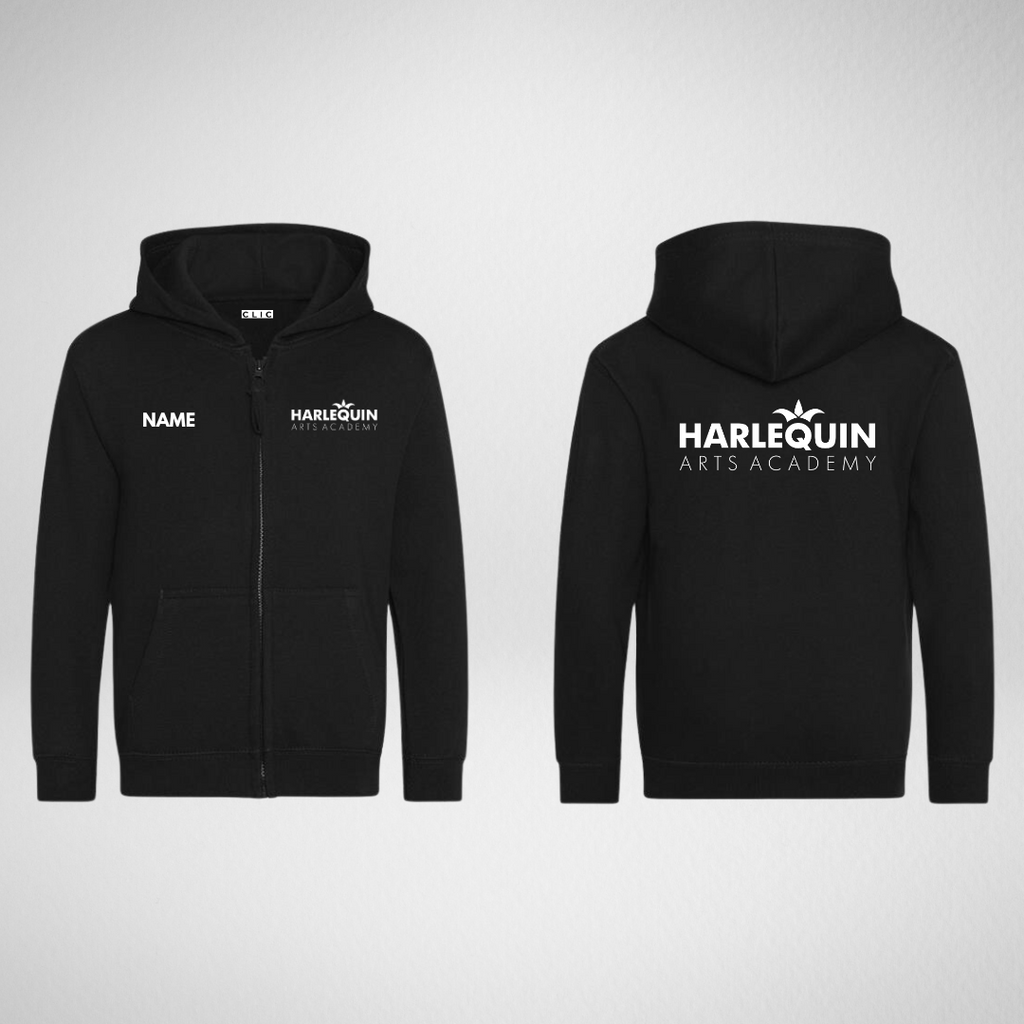 Harlequin Arts Academy Zipped Hoodie