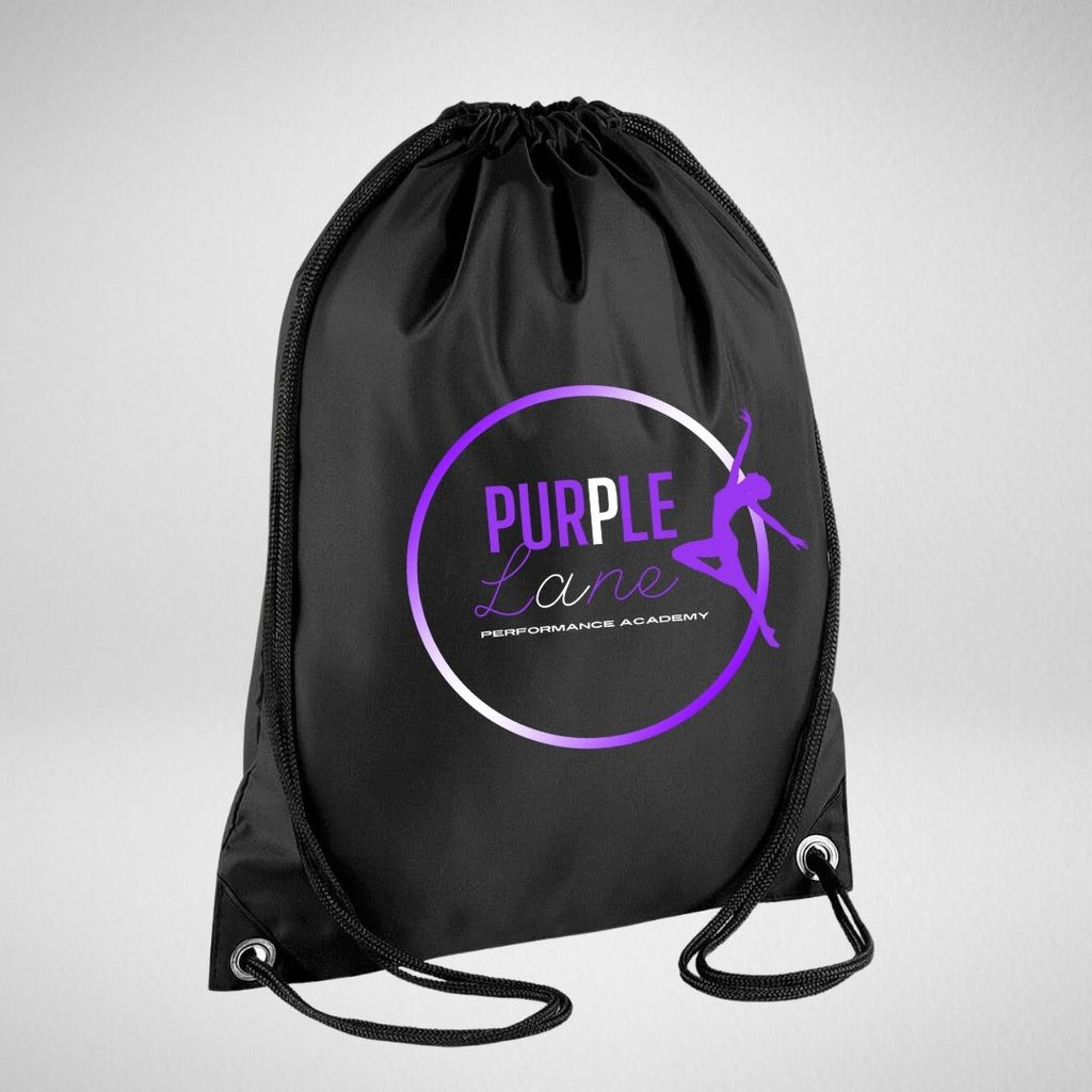 Purple Lane Performance Academy Drawstring Bag