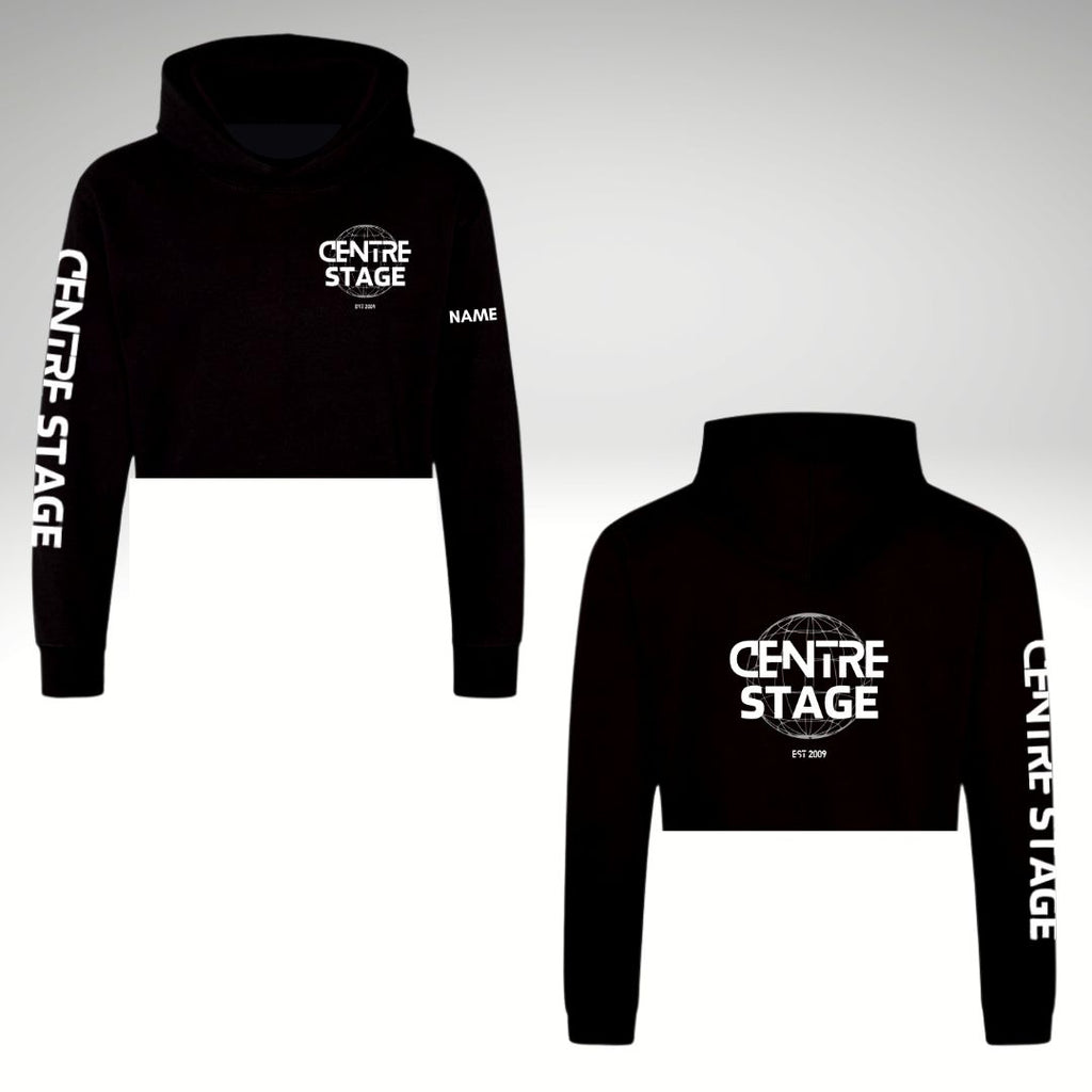 Centre Stage Academy Of Dance Cropped Hoodie