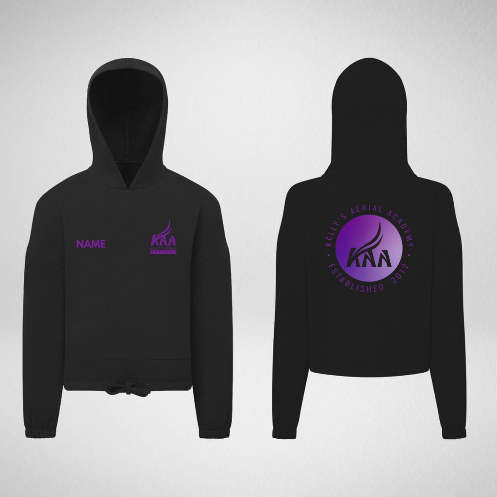 Kelly's Aerial Academy Cropped Oversized Pullover