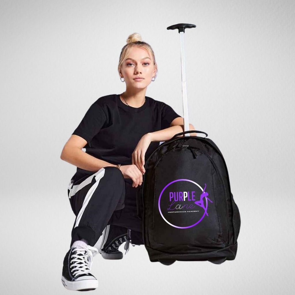 Purple Lane Performance Academy Wheeled Trolley