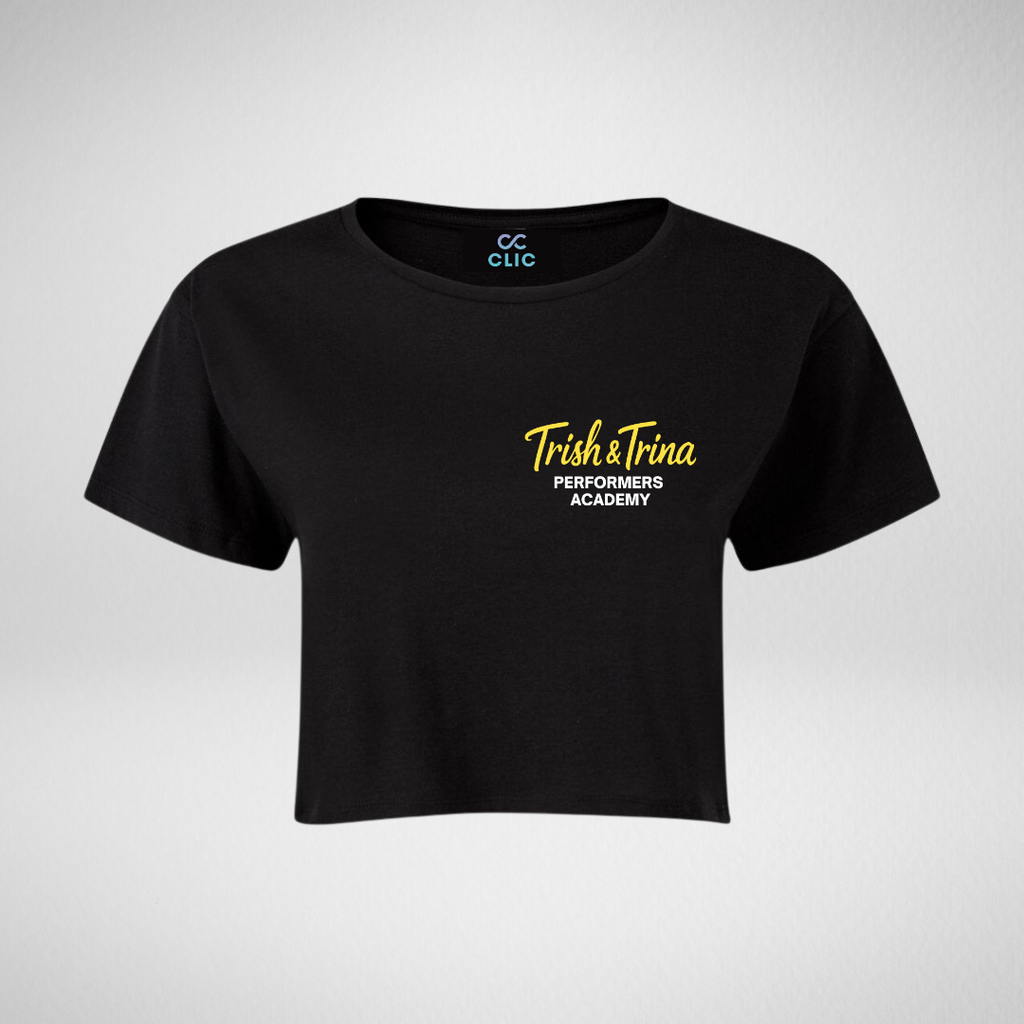 Trish & Trina Performers Academy Cropped T-Shirt