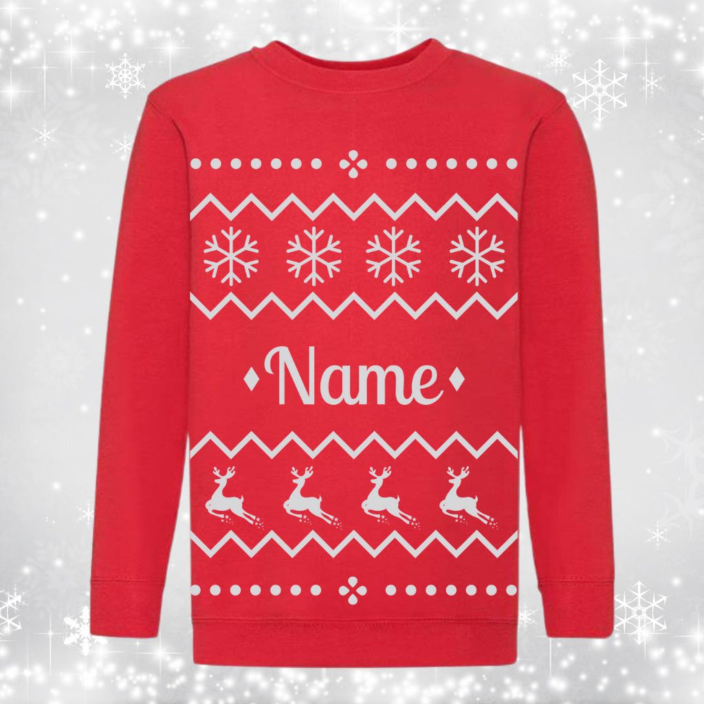 Personalised Christmas Sweatshirt