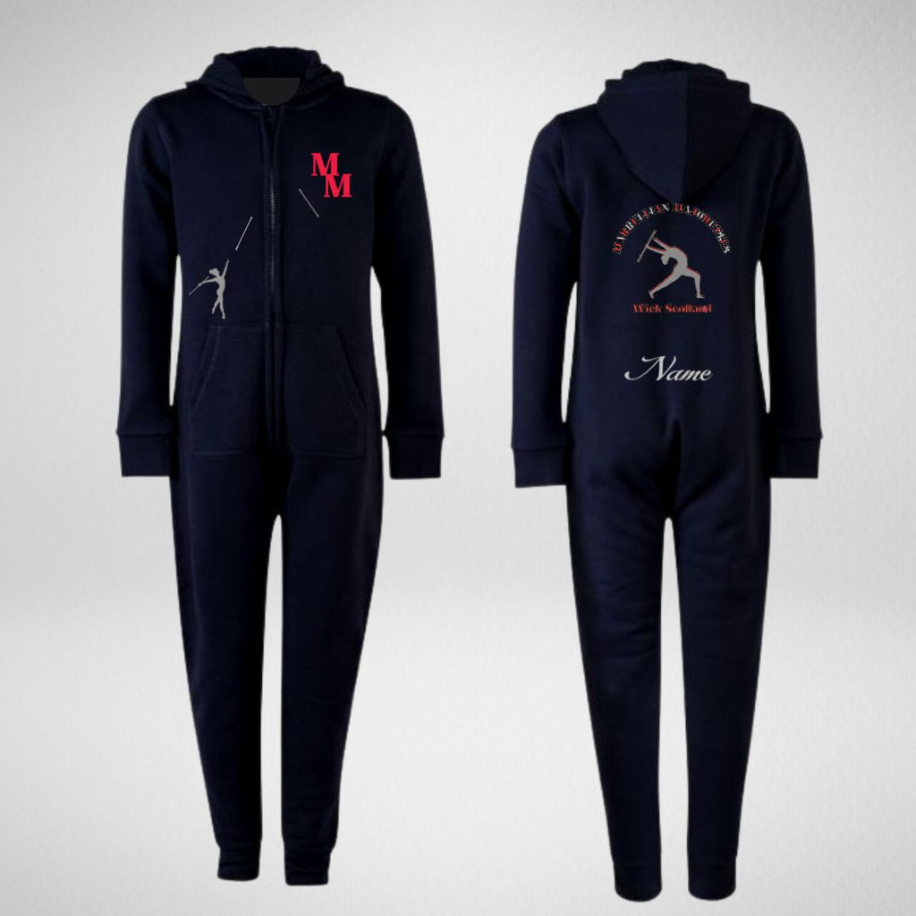 Marrellian Majorettes Glitter Onesie