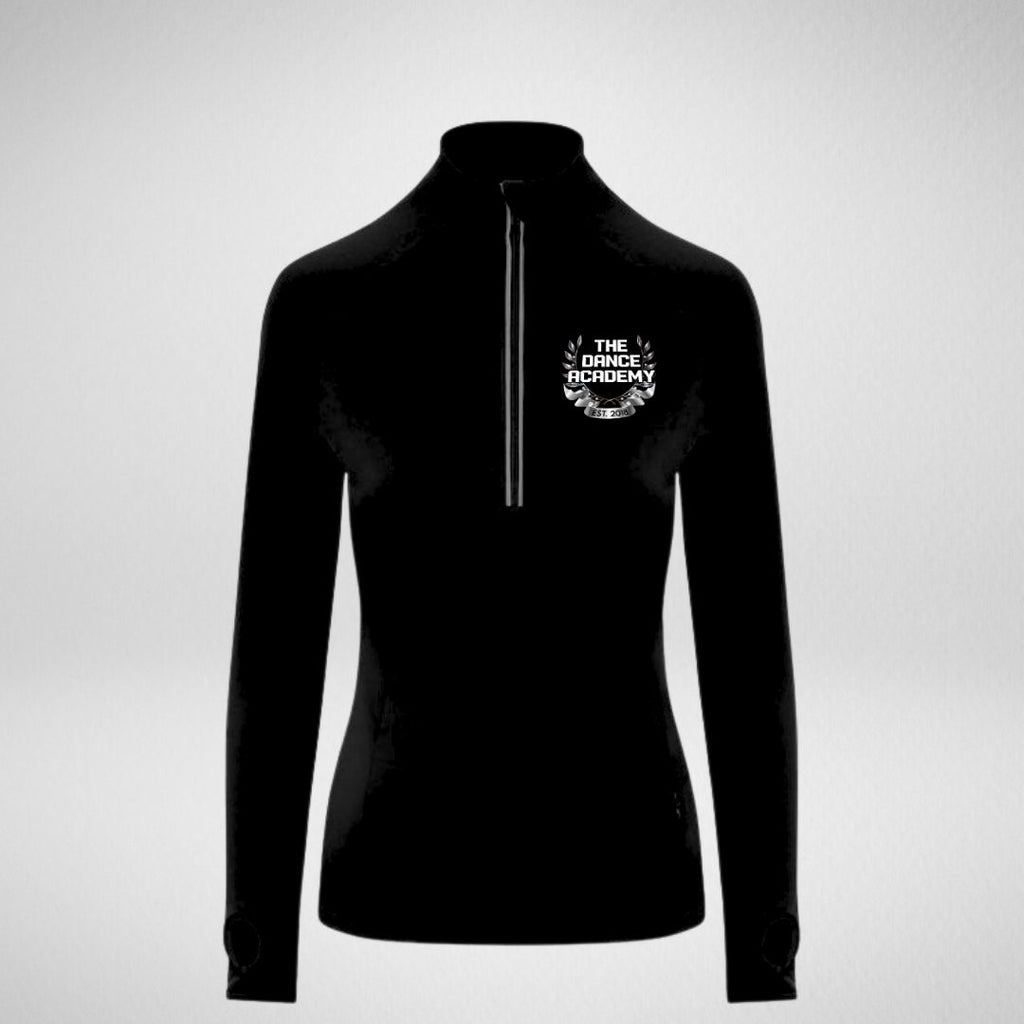 The Dance Academy EST 2018 Stretch 1/4 Zip Top