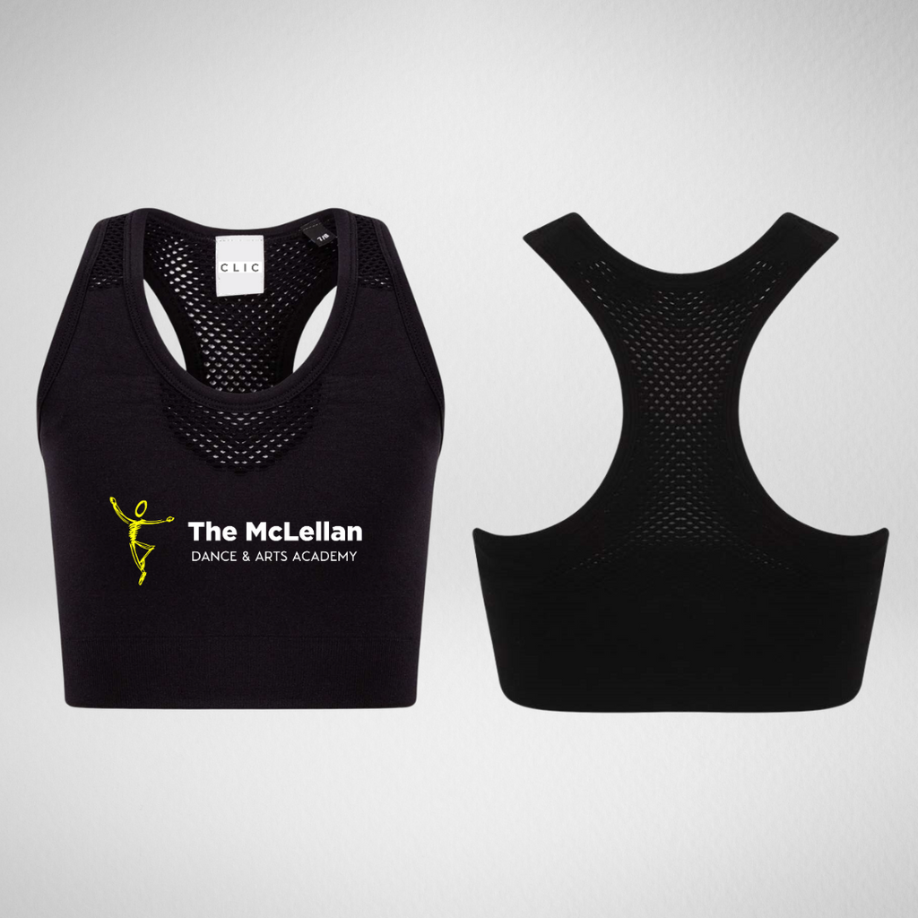 The McLellan Dance And Arts Academy Seamless Crop Top