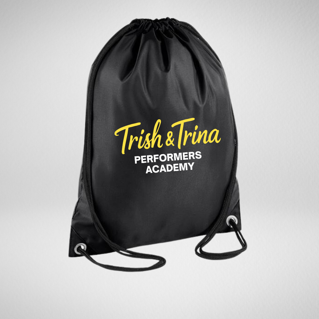 Trish & Trina Performers Academy Drawstring Bag