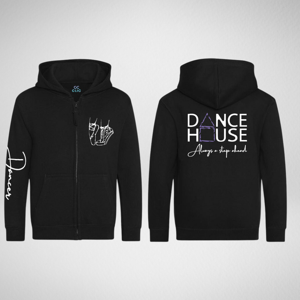 Dance House Zipped Hoodie