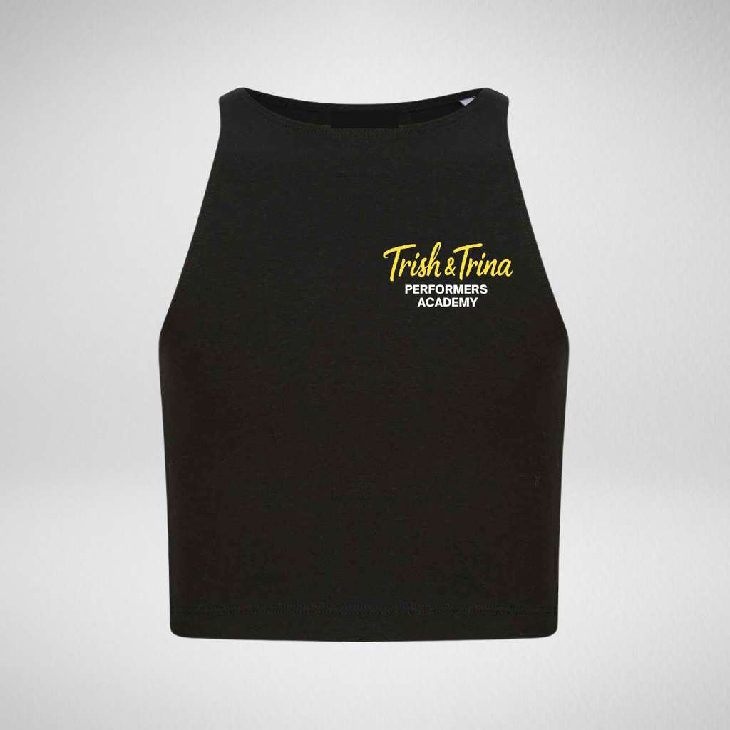 Trish & Trina Performers Academy Cropped Tank Vest