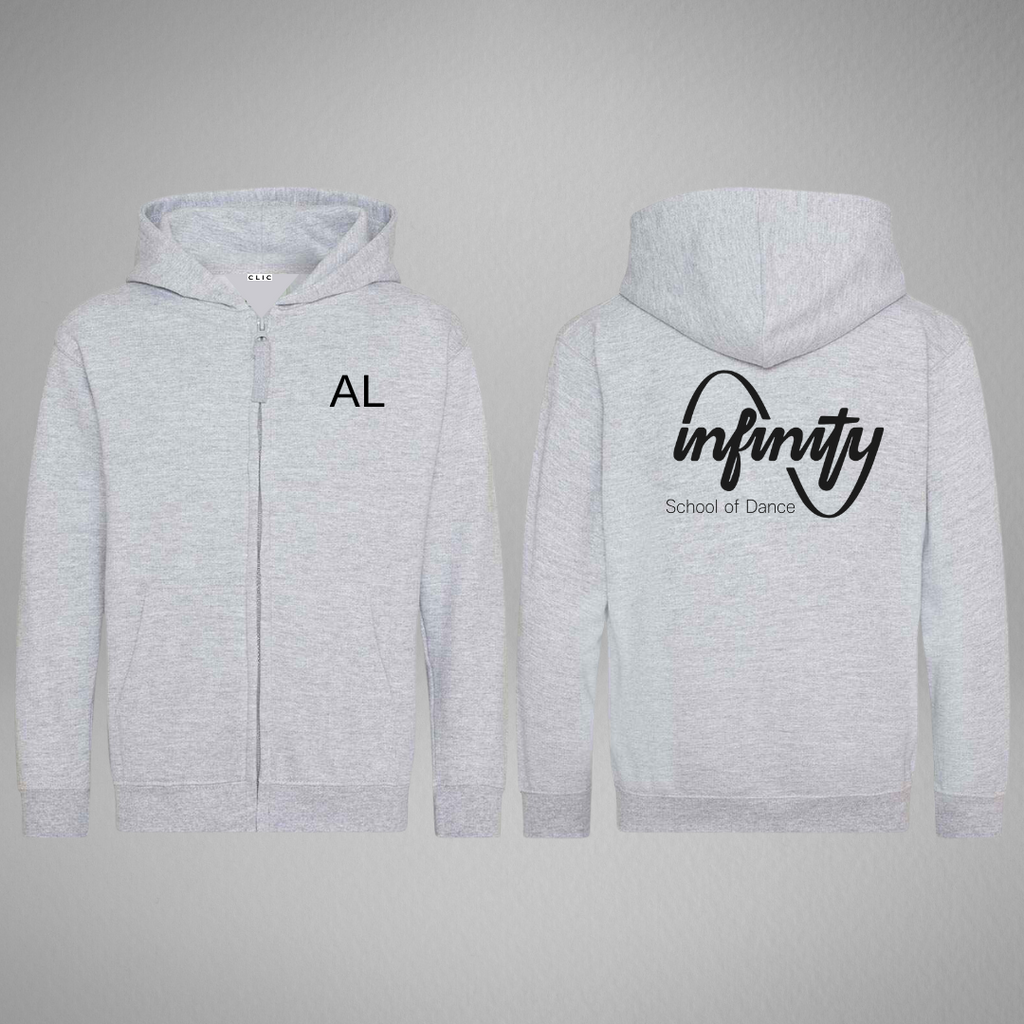 Infinity School Of Dance Zipped Hoodie