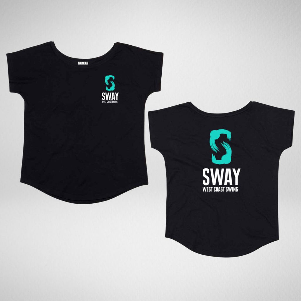 SWAY West Coast Swing Floaty Round Neck T-shirt