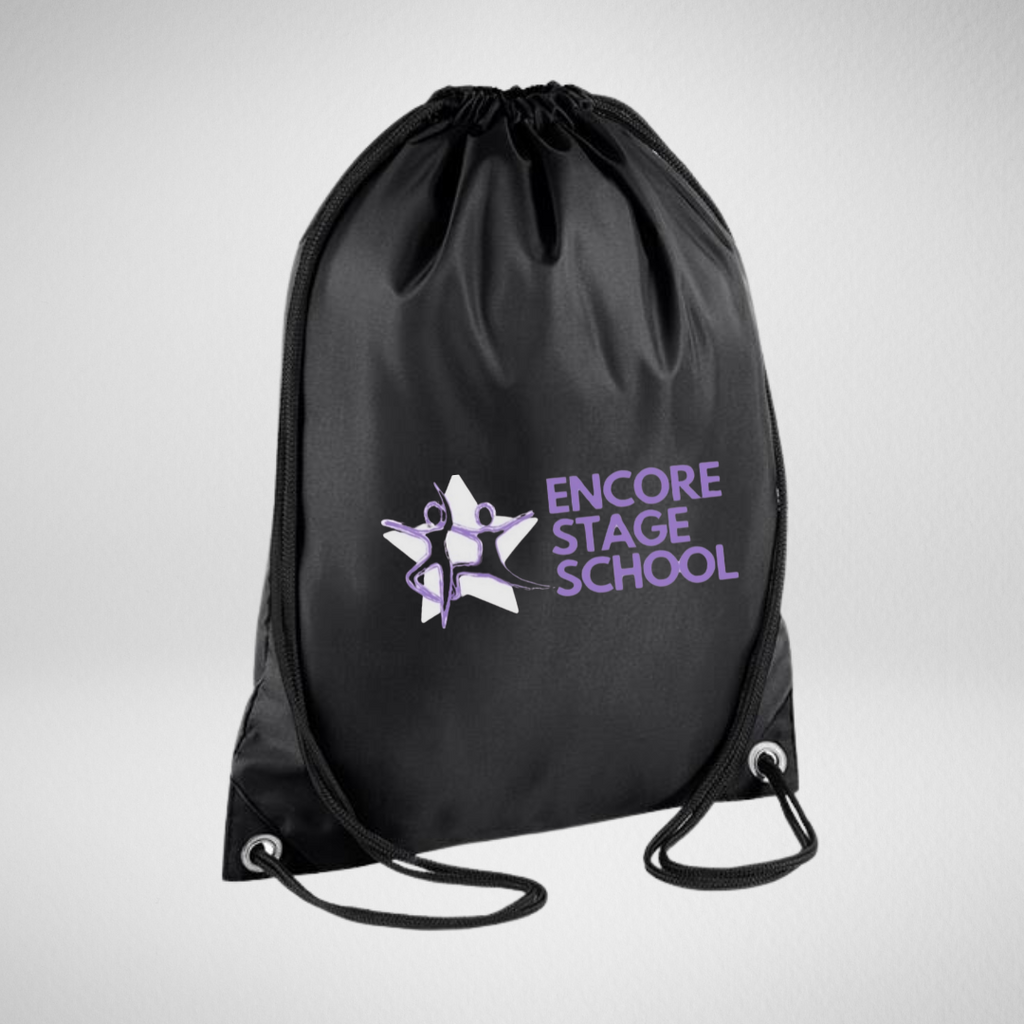 Encore Stage School Drawstring Bag