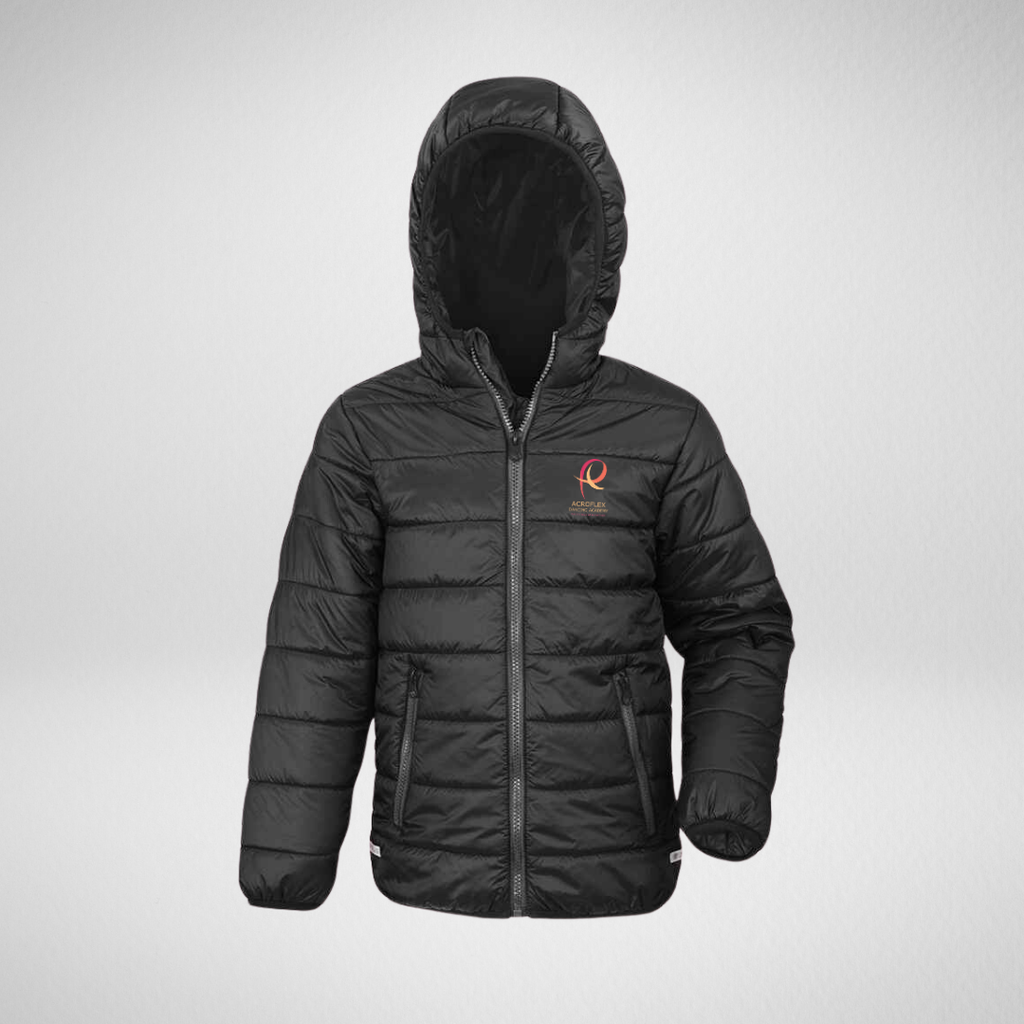 Acroflex Dancing Academy Kids Puffer Jacket