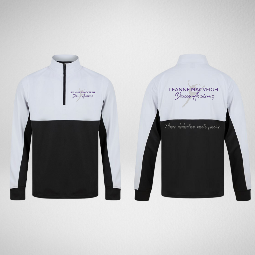 Leanne Macveigh Dance Academy 1/4 Zip Team Sweatshirt