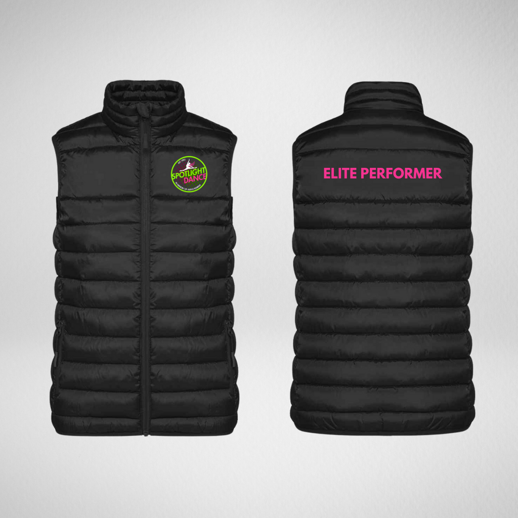 Spotlight Dance Padded Gilet