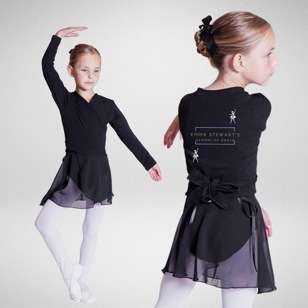 Emma Stewart's School Of Dance Polycotton Wrapover cardigan