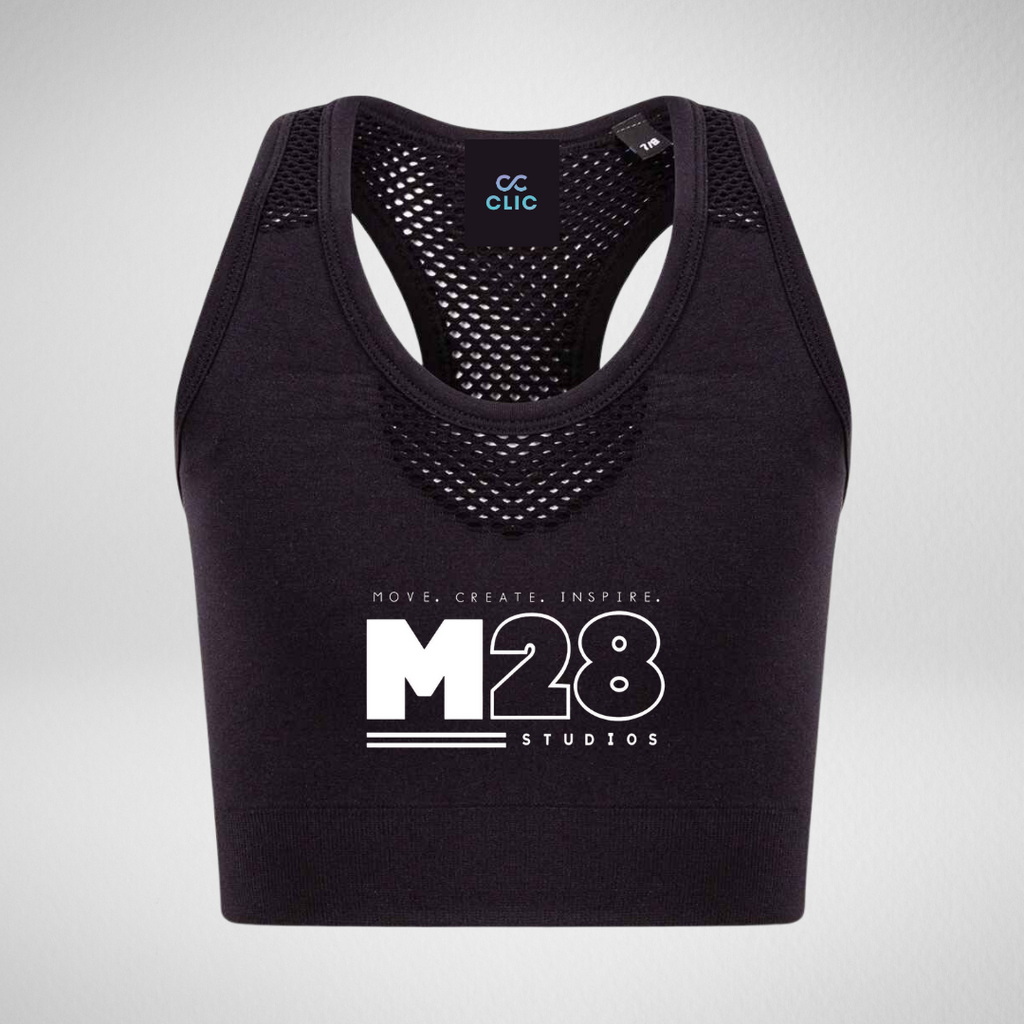 M 28 Studios Seamless Crop Top