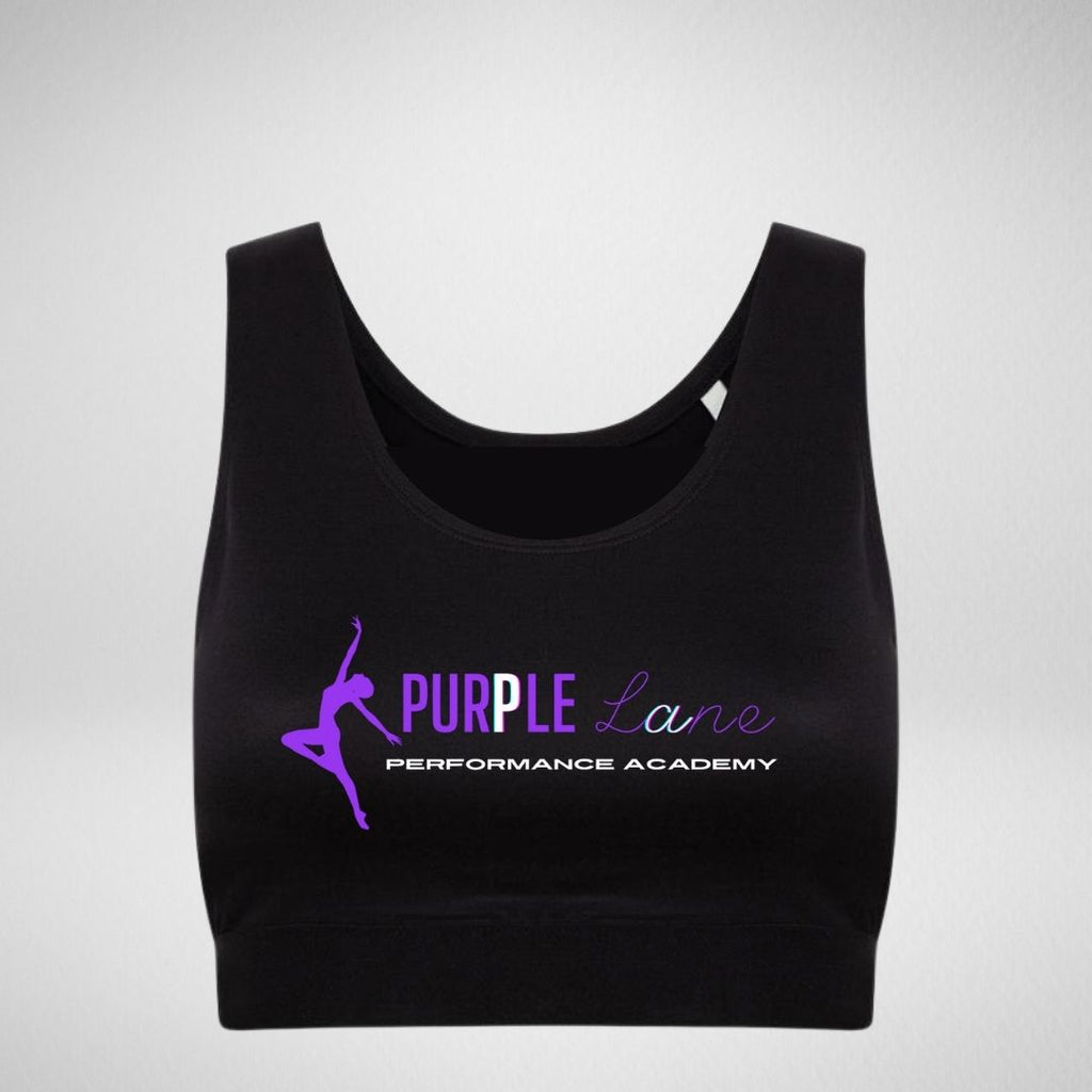 Purple Lane Performance Academy Crop Top