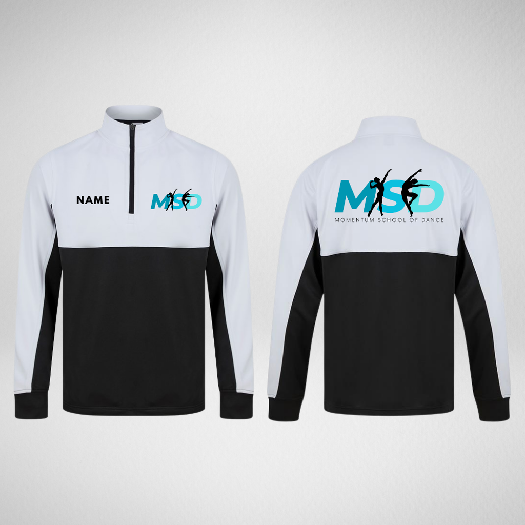 Momentum School Of Dance 1/4 Zip Team Sweatshirt