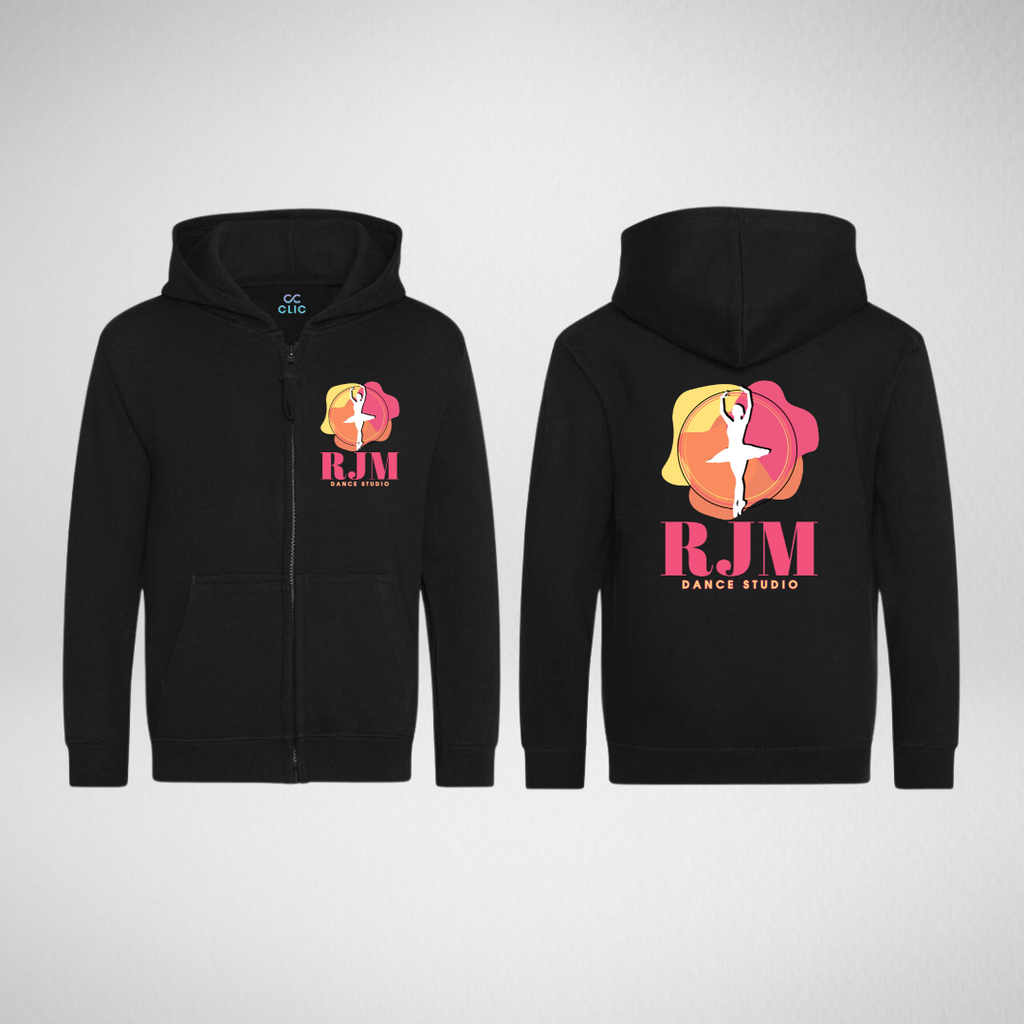 RJM Dance Studio Zipped Hoodie