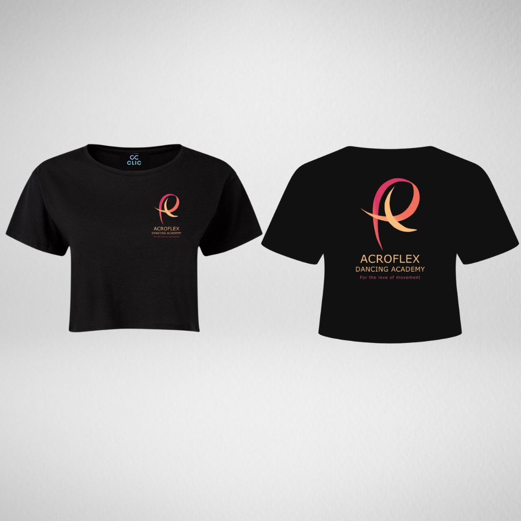 Acroflex Dancing Academy Cropped T-Shirt