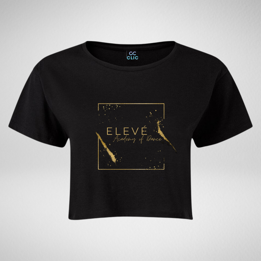Elevé Academy Of Dance Cropped T-Shirt