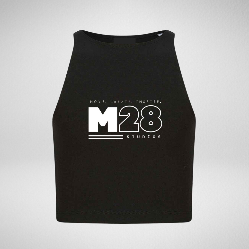 M 28 Studios Cropped Tank Vest