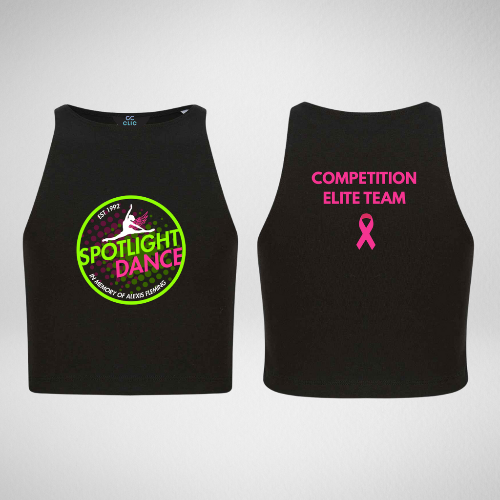 Spotlight Dance Cropped Tank Vest