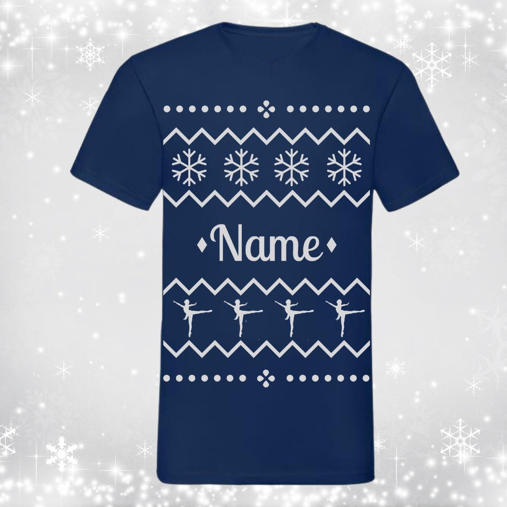Personalised Christmas Dancer T-Shirt