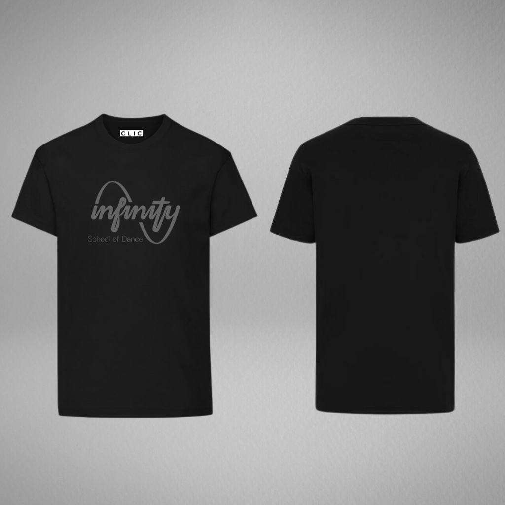 Infinity School Of Dance Black T-shirt