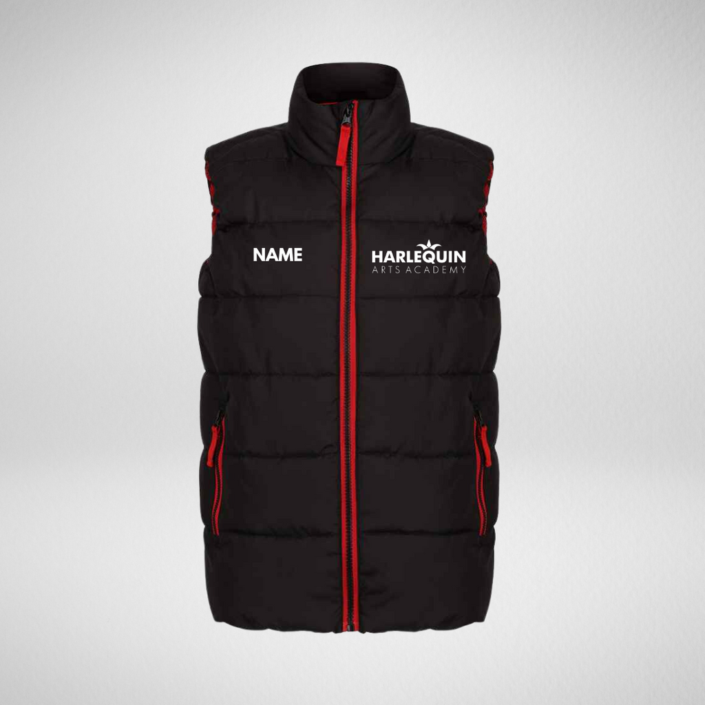 Harlequin Arts Academy Padded Gilet