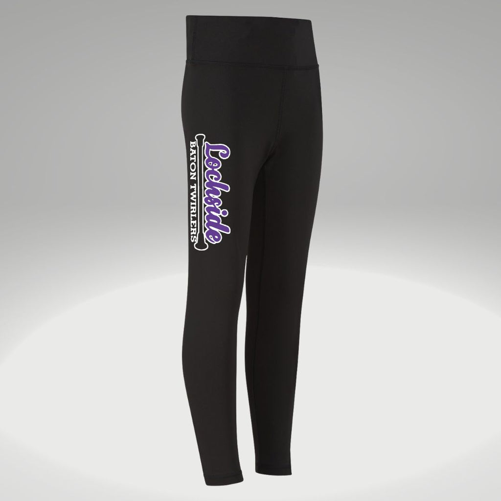 Lochside Baton Twirlers  Workout Leggings