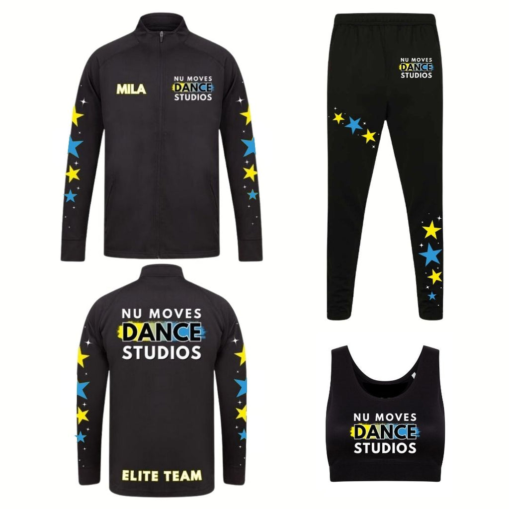 Nu Moves Dance Studios Elite Team 3 Piece Tracksuit (COMPETITION TEAMS ONLY)