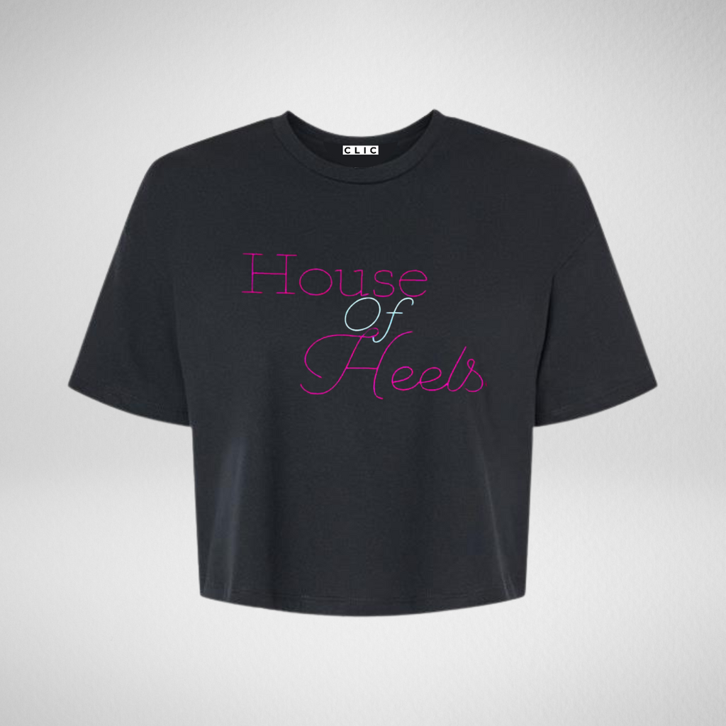 House Of Heels Cropped T-Shirt