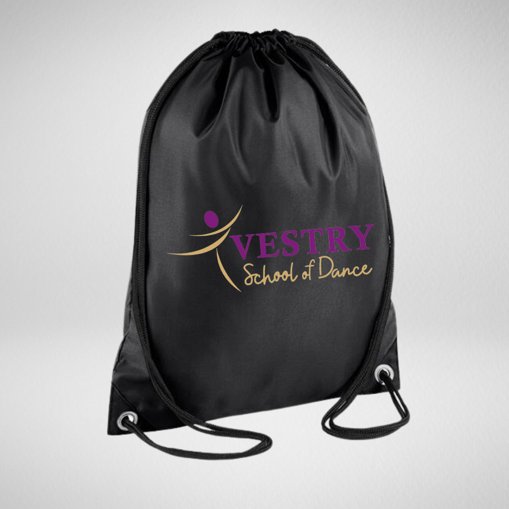 Vestry School of Dance Drawstring Bag